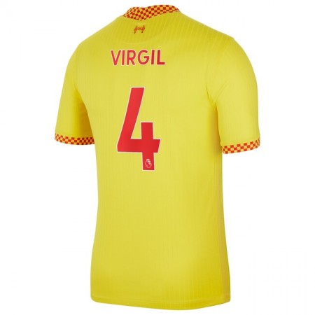 Camisetas Liverpool Virgil van Dijk 4 Tercera Equipacion 2021/2022